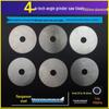 Ultra-Thin 100mm Manganese Steel Angle Grinder Blade for Marble, Aluminum, Rubber & Rosewood Cutting