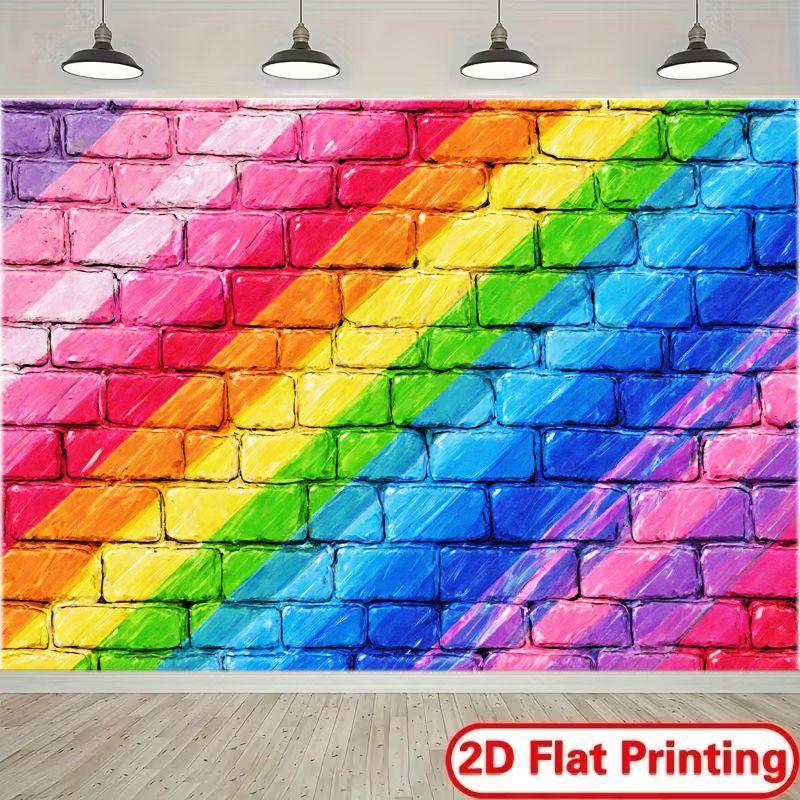 2D plane, with one unique rainbow stripe contrasting beautifully with soft pink and red, suitable for creative activities