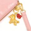 5 Piece Alloy Horse Zodiacal Keychains for Good Fortune In 2026 Multifunctional Lightweight Phone and Bag Accessories