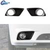 2Pcs Front Fog Light Frame Bezel Decorative Cover Trim for Dodge Charger 2011-14