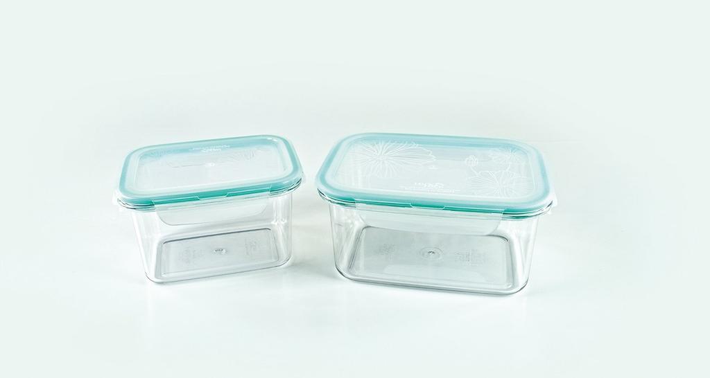LOCK&LOCK Rectangle Tabletop Container LBF532 ALL2104 Clear