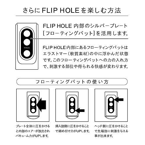 TENGA FLIP HOLE [Delicate details and gentle feel of soft gel] Repeat type with mini lotion