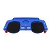 Rolling Knee Creeper with 360 degrees  Swivel Casters Thick Cushioned Blue for Home Workshop Auto Repairing Maintaining