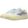 Li Ning Wei Wu Sport Thick Sole Casual Fashion Low Top Skate Shoes Women Sneaker White Yellow AGCW162-2