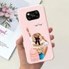 Pro Xiaomi Poco X3 Pro Pouzdro Poco X3 NFC Kryt Květina Roztomilý Kočka Malba Nárazník Skořápka Na PocoX3 X3Pro x3nfc Měkký Luxusní Silikon