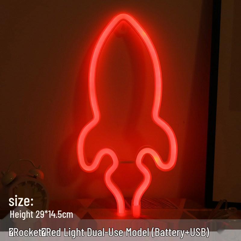 Trendy LED Neon Night Light Sign for Wall Décor