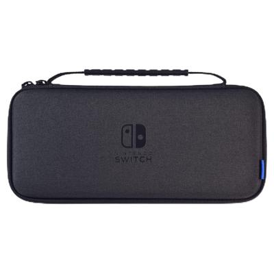 Bolsa Slim Hard Pouch Plus licenciada para Nintendo Switch Black Switch Organic EL Model [Produto Nintendo] [Compatível com Nintendo]