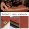 PU Leather Loose-leaf notebook 9*6.7 inch Notebook A5 Binding rope notebook  Office