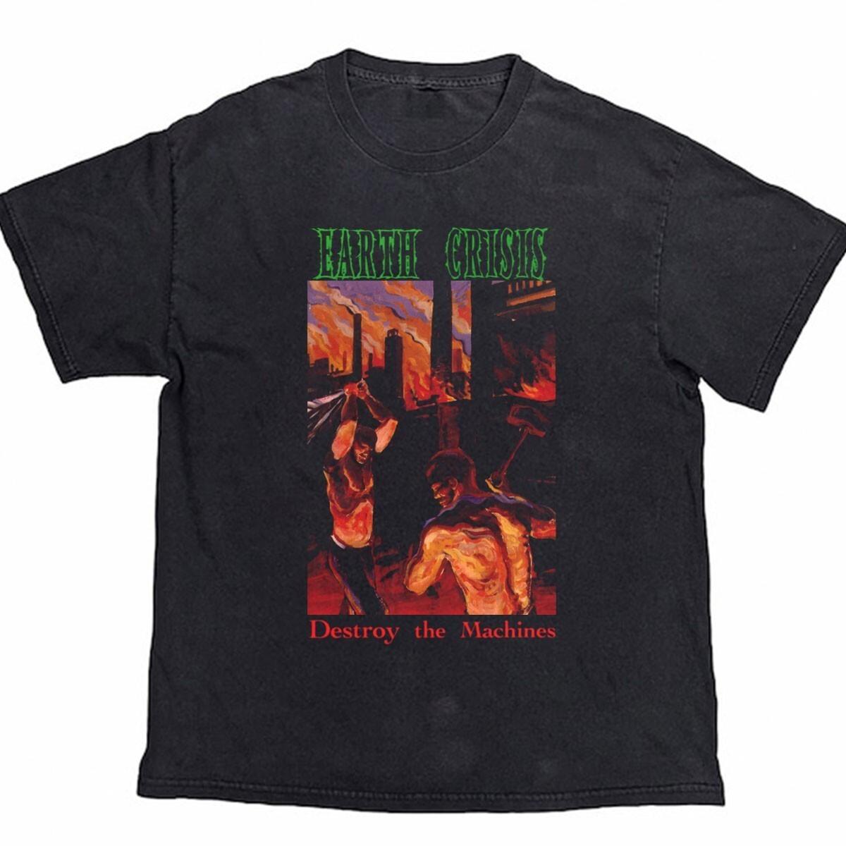 New Earth Crisis Destroy the Machines Collection S-235XL Tee C59.46 S разноцветный