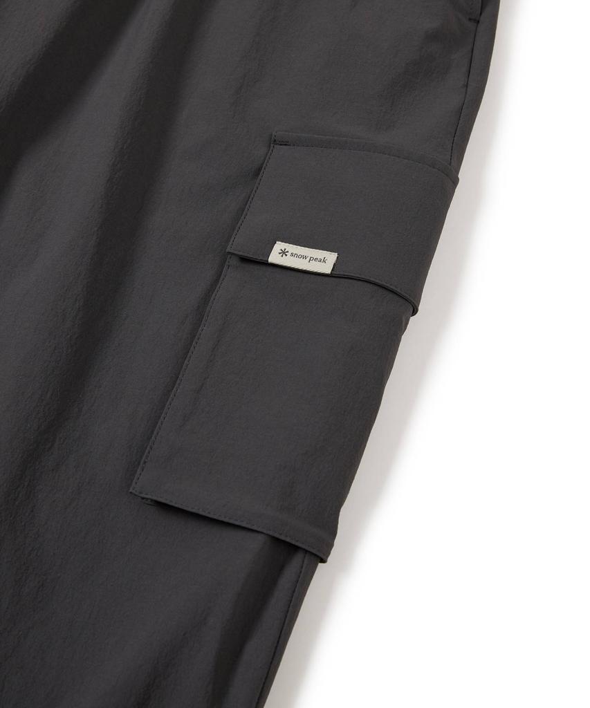 SNOWPEAK APPAREL Root Cargo String Pants (S24Furpt66) Charcoal