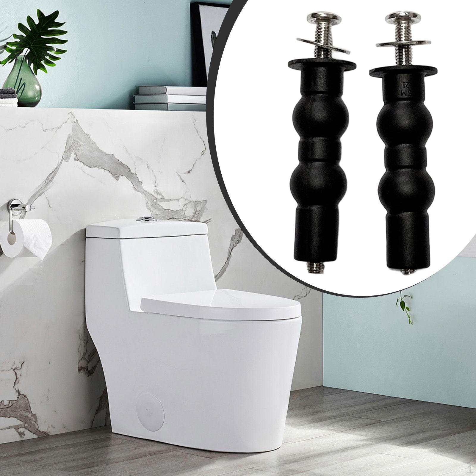 

1 пара винтов и болтов для сиденья унитаза, аксессуары для легкой установки, высококачественные, замена Double Ball