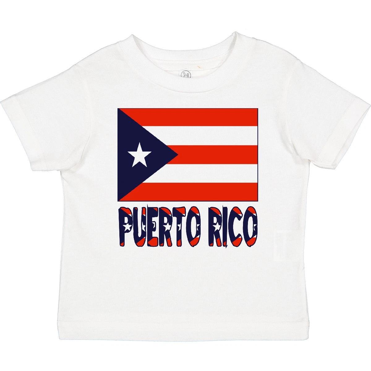

Inktastic Puerto Rico Flag & Name Baby T-Shirt Rican Colors Infant Tees Shower 100