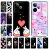 For Realme GT 7 Case Silicone Soft TPU Phone Back Cover For Realme GT 7T Case Cute Cartoon Cases For Oppo Realme GT7 Fundas Bags