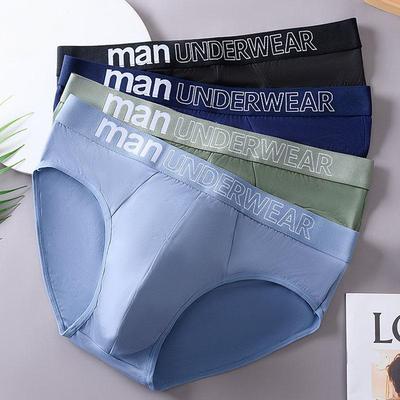 Übergröße Herren Slips Herren Unterwäsche Weiche Unterwäsche Atmungsaktive Slips Knickers Unterhosen