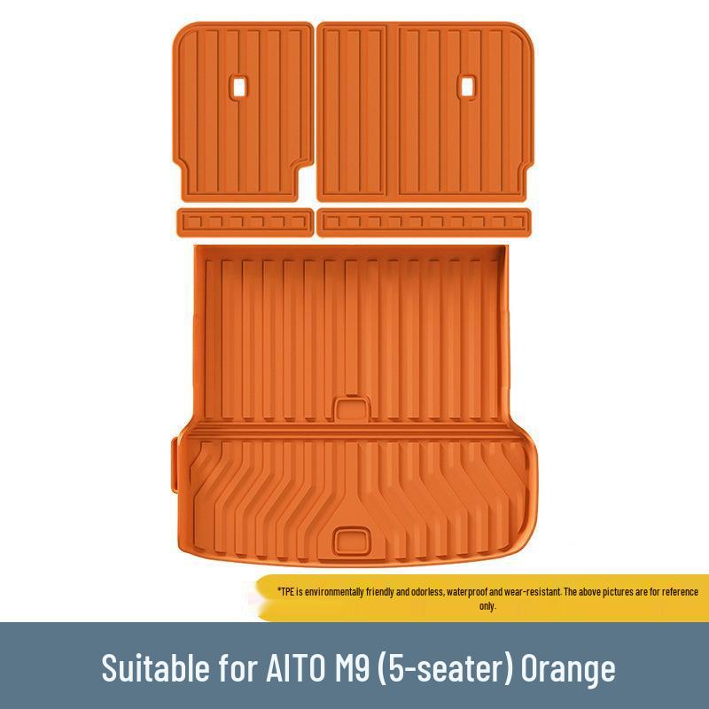 AITO M9/M7 Trunk Mat: TPE Waterproof, Wear-Resistant Protection for Car Interior