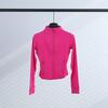 LULULACIE Women's Slim Fit Long Sleeve Sport Jacket with Stand-up Collar for Running and Yoga