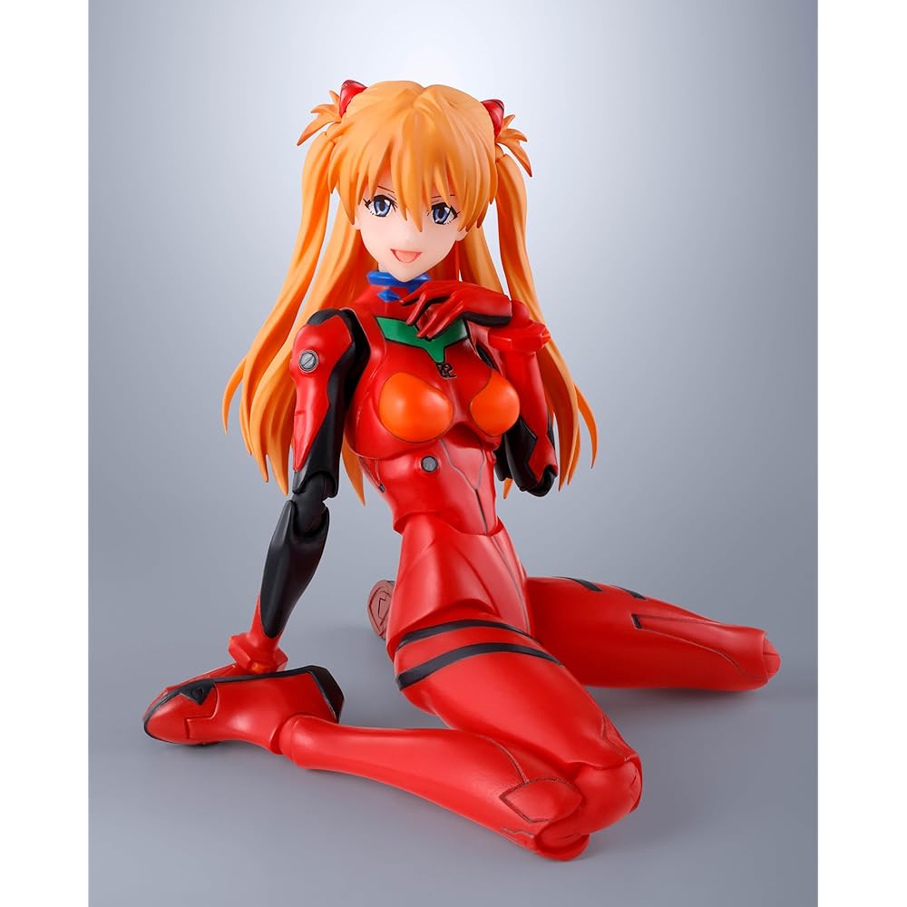 TAMASHII NATIONS S.H. Figuarts Evangelion Asuka Langley 135mm PVC ABS Painted Action Figure