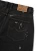 COVERNAT Denim Wide Double Knee Pants Black