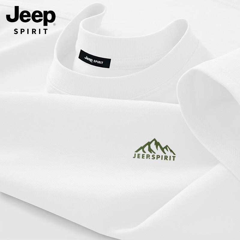 JEEP SPIRIT Men s Pure Cotton Short Sleeve T-Shirt 2XL
