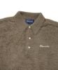 THISISNEVERTHAT Sct-Logo Shaggy Knit Polo Mud