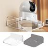 Clear Acrylic Camera Shelves No Drilling Baby Monitor Holder Mini Speaker Rack Adhesive Floating Shelf for Home Office Organizer