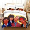 3D Print R-Rolling S-Stoness Logo Bedding Set Duvet Cover Bed Set Quilt Cover Pillowcase Comforter King Q-Queens Size Boys Adult