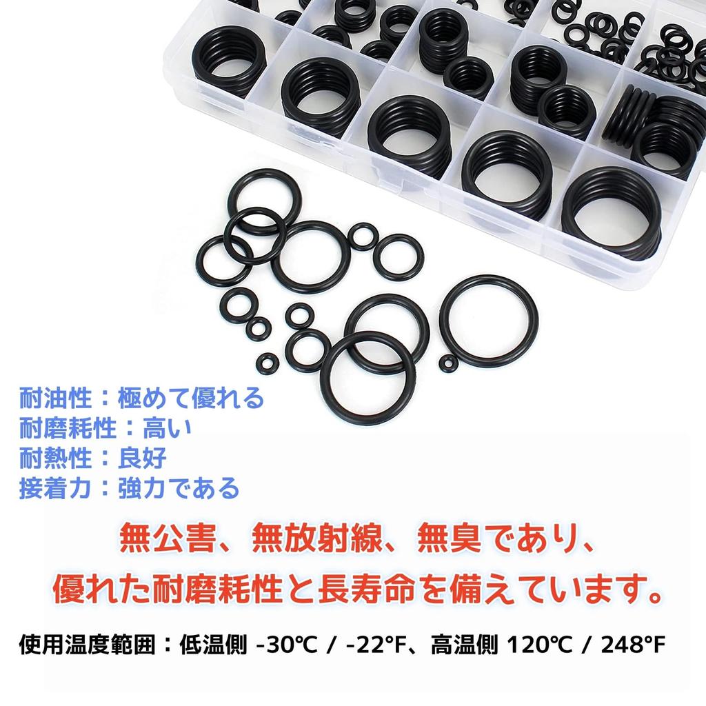 MHSKNHW O-Ring Seal Set, Nitrile Rubber Seal Ring Repair Kit, Applied to , Machine