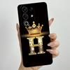 For itel S25 Ultra Case S686LN Luxury Crown Letters Matte Soft Silicone Protective Back Cover for ItelS25 S 25 Ultra 5G Fundas