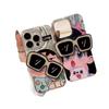 Cartoon Sunglasses Crayon Small New Apple 11 Mobile Phone Case iPhone11promax Feather Yarn 11 Couple 11 Bracket 11