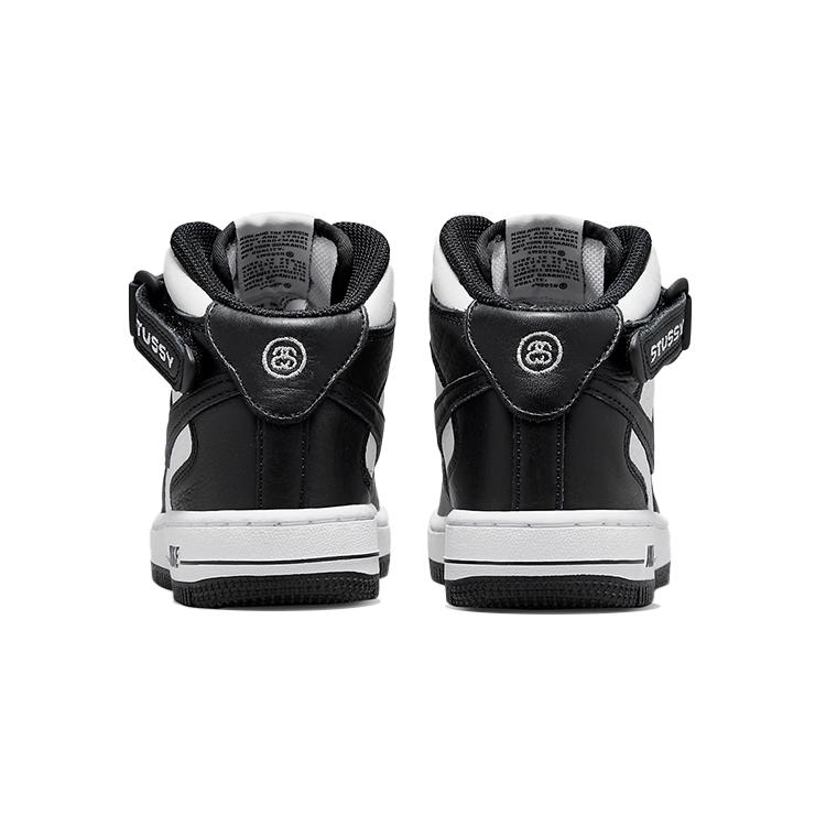 Nike Air Force 1 Mid Stussy Light Bone Black PS DN4158-002