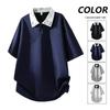 2026 Summer Men's & Unisex College-Style Short-Sleeved POLO Shirt - New High-End Two-Piece Design