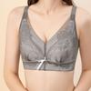 Large Size Thin Bra Without Steel Ring Full Cup Adjustable Shape Push-up and Side Breast Support Underwear
