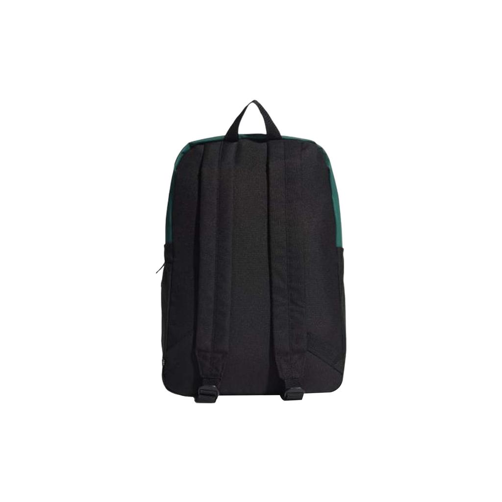 Adidas Originals Adicolor Archive Series Casual Sports Logo Print Zipper TPU Backpack Unisex Backpack Green HE9804