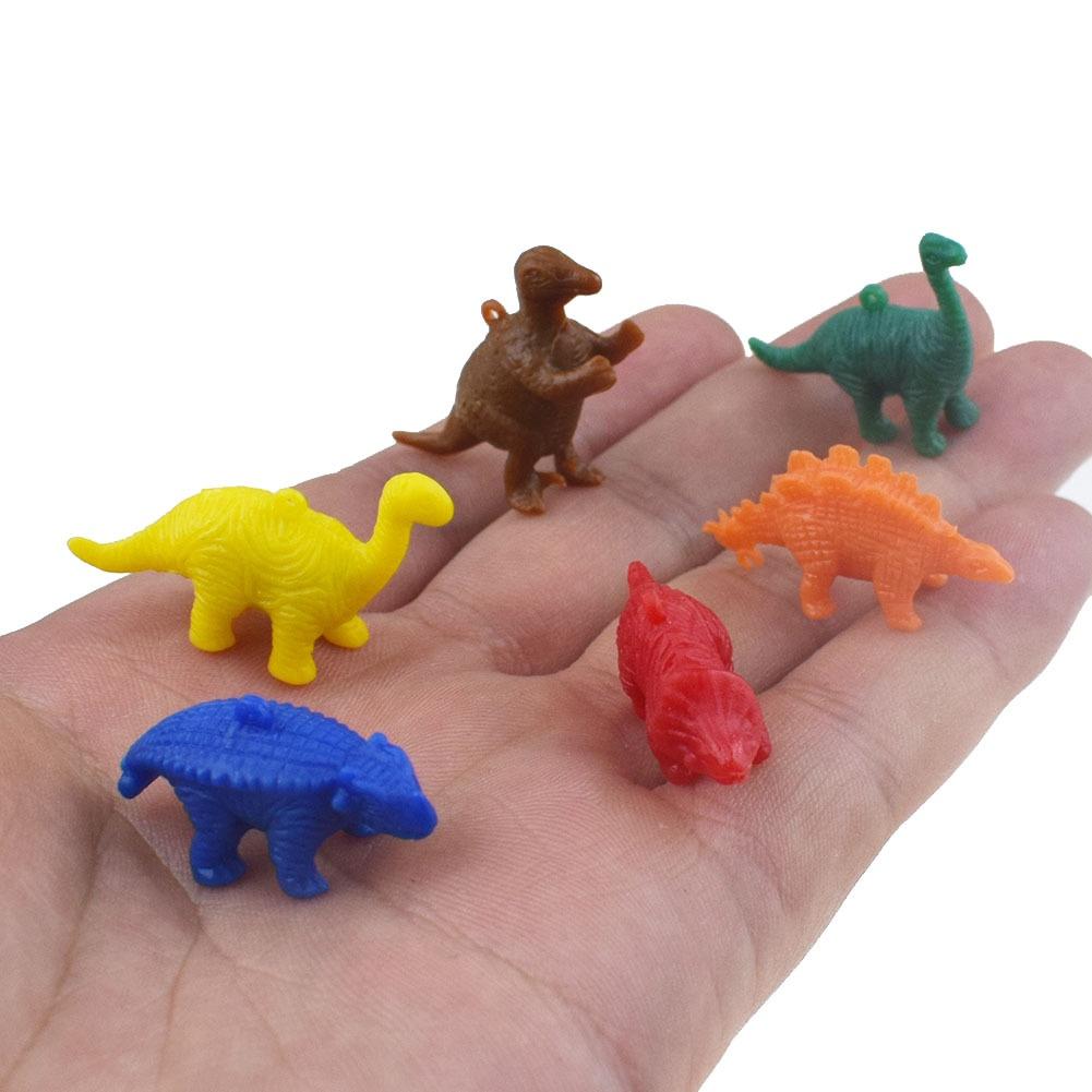 Kleine Tpr Dinosaurierfigur Ideal für Sammler und Kinder Einfarbige Miniaturfigur Internationale Beschaffung