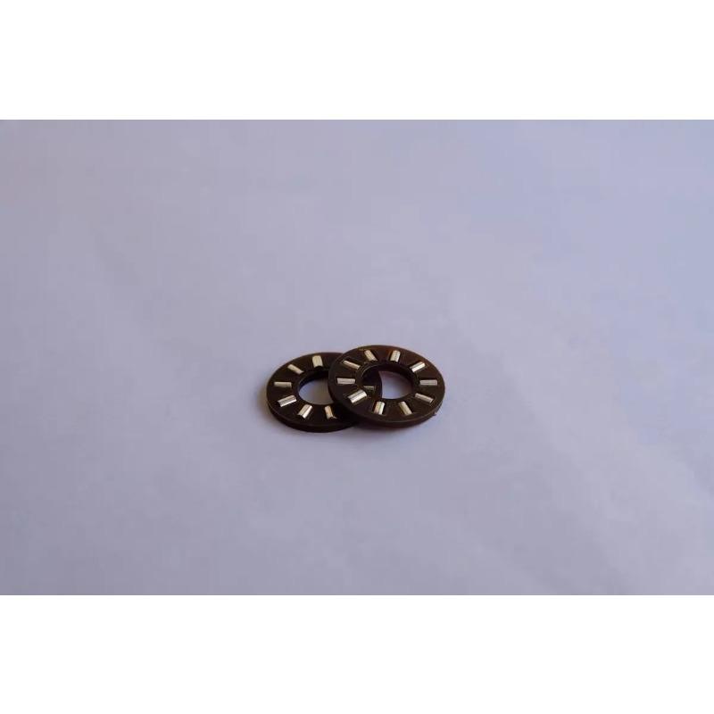 10pcs/Lot 13.8X6.2X1.5 Mm Bearing Accessories Steel Ball Rubber Protection Flat Cages For Folding Knife