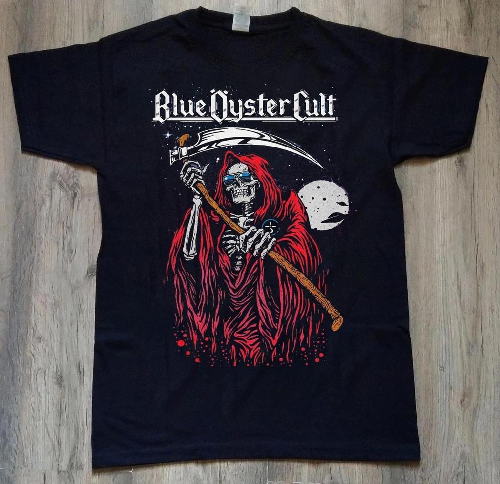 Vintage Blue Oyster Cult Music Band Unisex Shirt Black S-5XL HL028