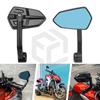 Motorcycle Accessories Bar End Mirror Rearview Handlebar Rear View Mirrors M8 8MM For Kawasaki Z900 Z1000 Z900rs ZH2