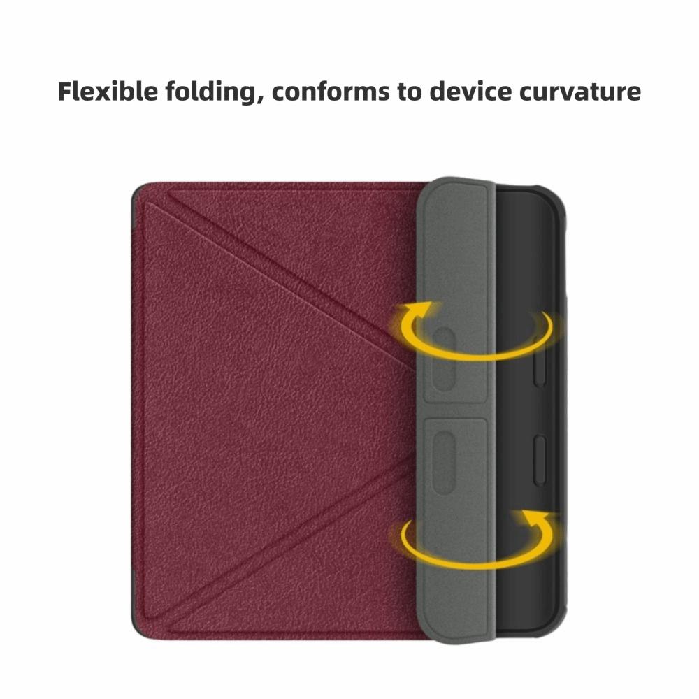Auto Wake/Sleep E-Reader Case Acrylic Protective Shell Smart Cover for KOBO Libra Color/2