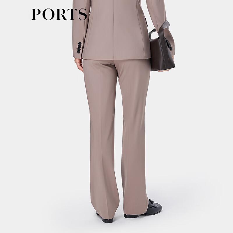 PORTS Women's Straight-Leg Wool Blend Trousers