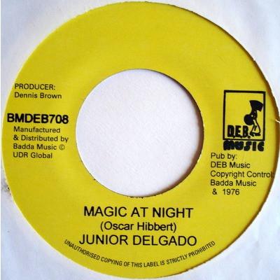 

7inch Record DENNIS BROWN / JUNIOR DELGADO - Africa / Magic At Night BMDEB708 D.E.B. Music UK Reggae, Ska & Dub Used