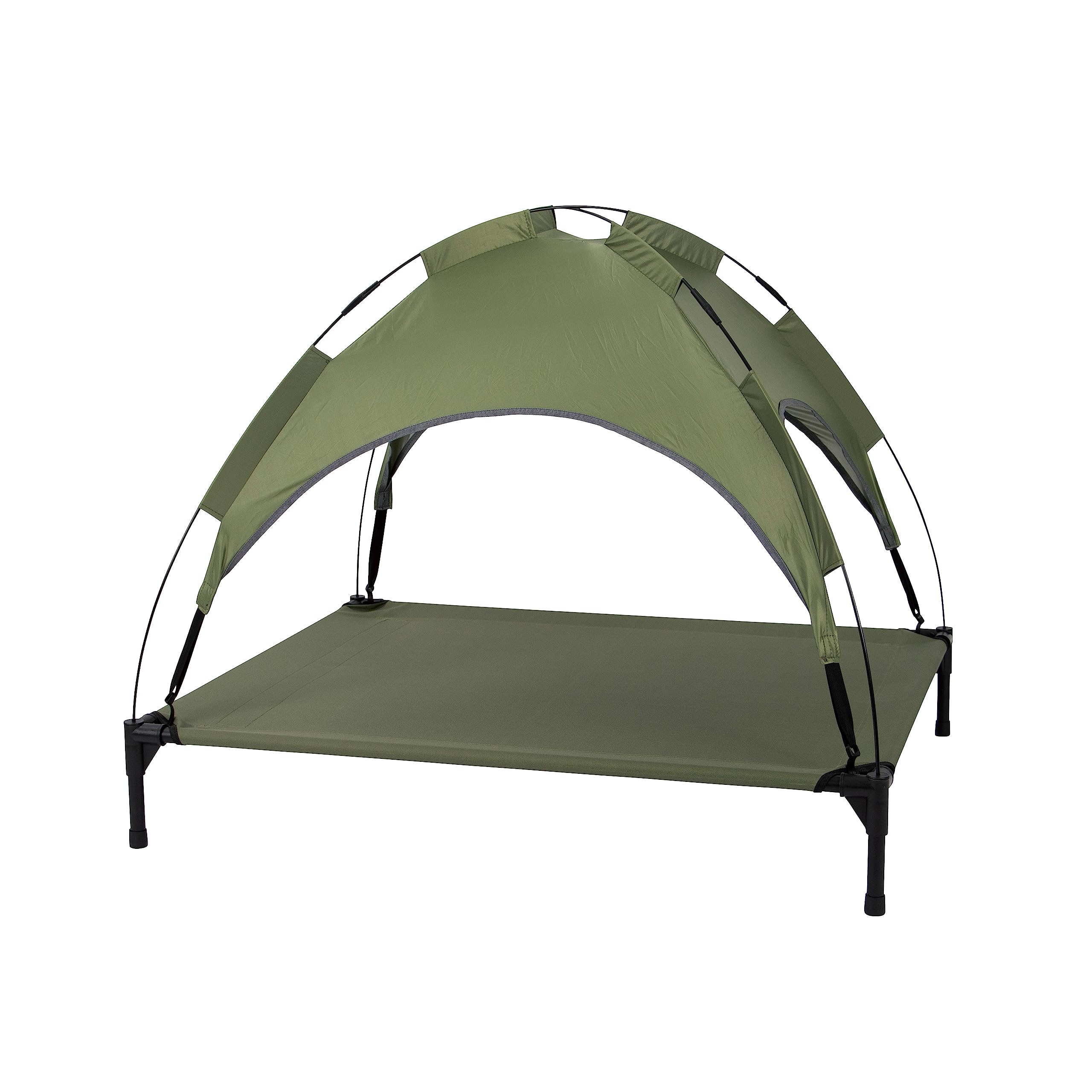 

Takeda Corporation Pet Bed Tent for Dogs and 105 x 86 x 87 Sunshade Cats, Khaki, cm, 2-Way Cot, 2WSC-1086KH