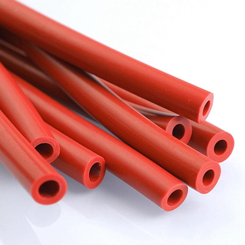 1/3/5M I.D2~32mm Orange Red Silicone Tube Heat Resistant Automobile Fuel Tank Pipe Vacuum Cooling Tube Air Pump Soft Rubber Hose