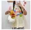 Cute Cuckoo Chicken Plush Crossbody Bag - Cartoon Doll for Girls