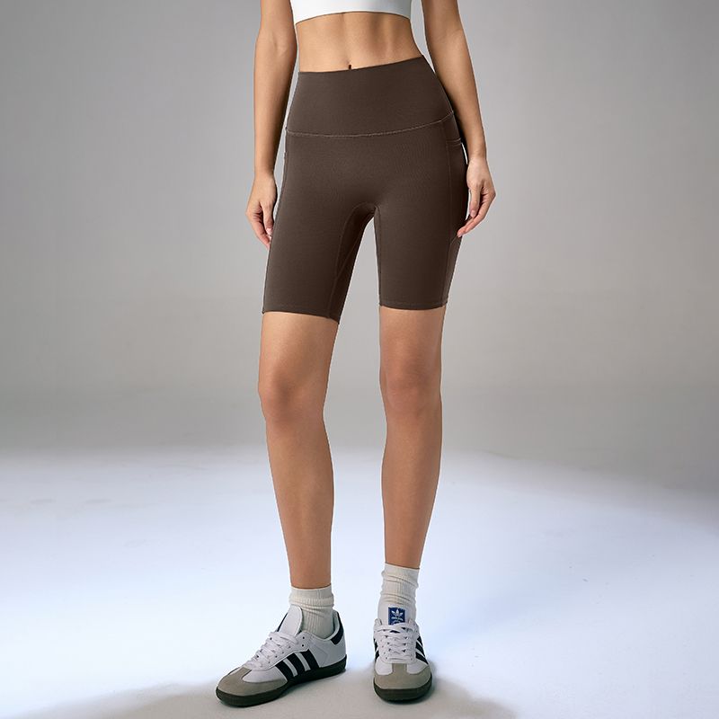 Mitaogirl Kendall Yoga Pants Women High Waist Buttock Lifting Running Sports Shorts Outer Wear Pilates Fitness Pants