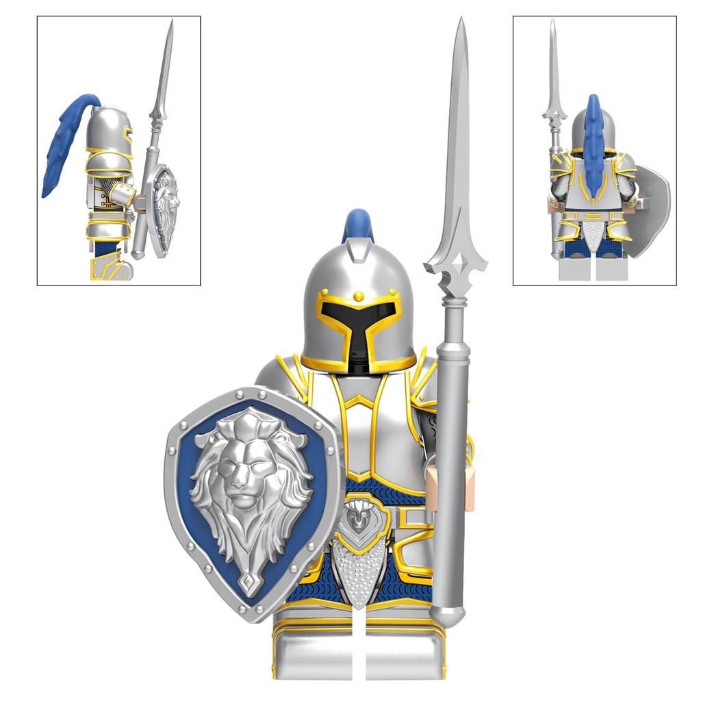 Particle Assembly Army Building Block Minifigure Toys
