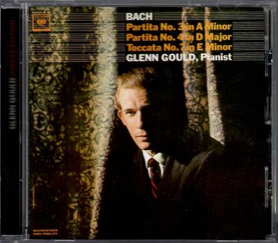 CD JOHANN SEBASTIAN BACH , GLENN GOULD - Bach:Partitas No.3 & 4 [CD] Gould,  88697147732 Sony Classical 2007 Europe Classical Used