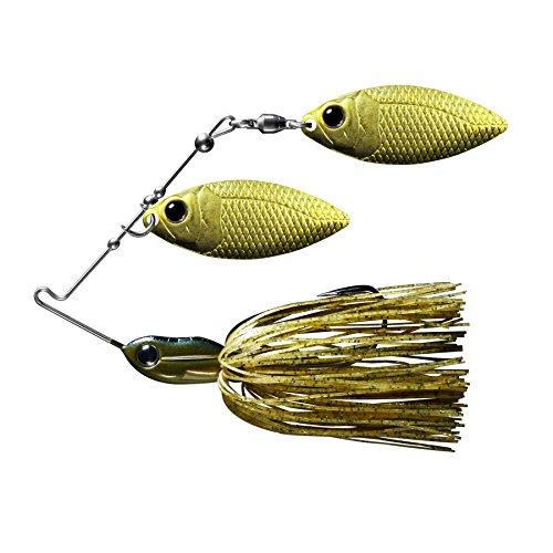 Deps Spinnerbait Mini Broth Double Willow Leaf 1/2oz Crackle Claw 1/2oz