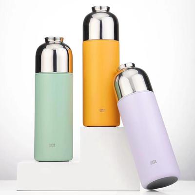 SAMADOYO-taza aislante para hacer té, taza de té de doble capa de acero inoxidable 304, taza portátil, taza de agua montada en coche, té portátil