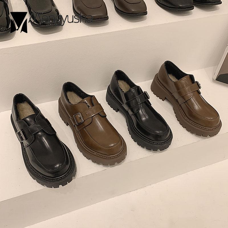 Туфли-оксфорды с металлической пряжкой для женщин — фото 4