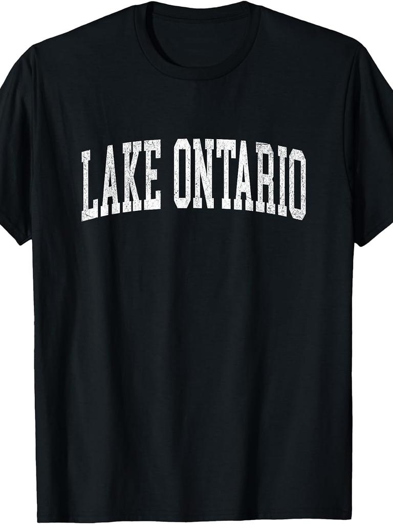 Unisex T-shirt Lake Ontario Great Lake Travel T-Shirt